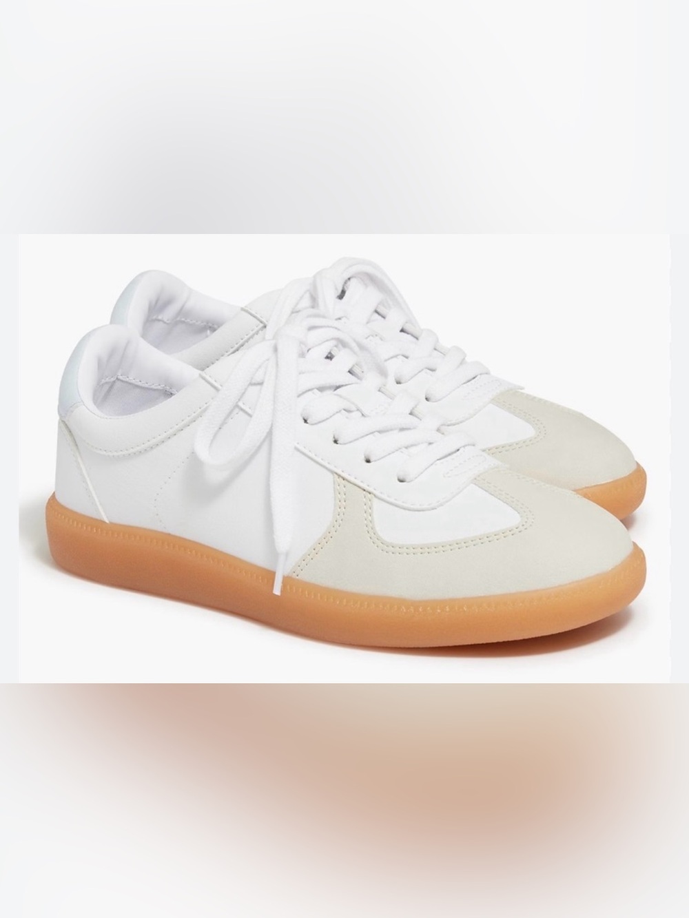 J.Crew City tour sneakers in white
